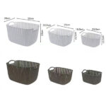 Patterned dirty clothes basket Mold